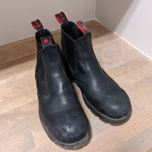Redback Steel Toe slip on boots